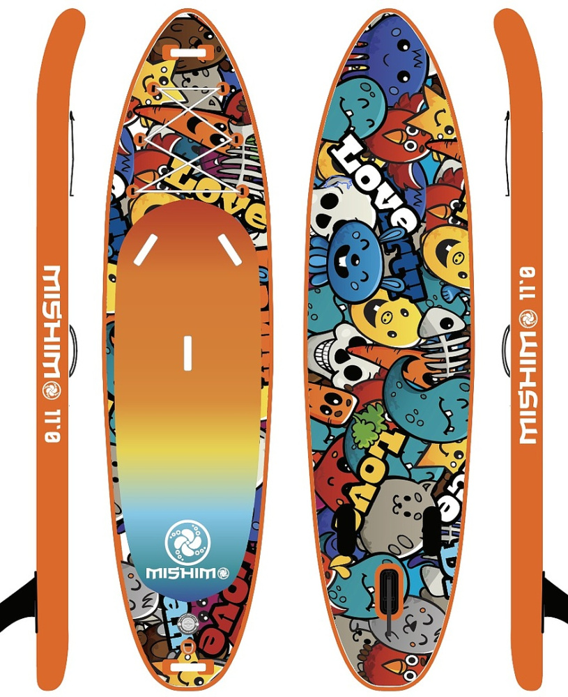 SUP (САП) Доска MISHIMO CRAZY-LINE 10.6’ (325см) в Твери