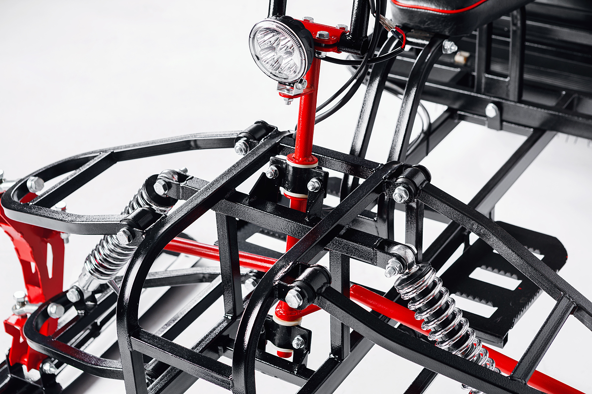 Лыжный модуль IKUDZO с подогревом ручек пластиковые лыжи в Твери