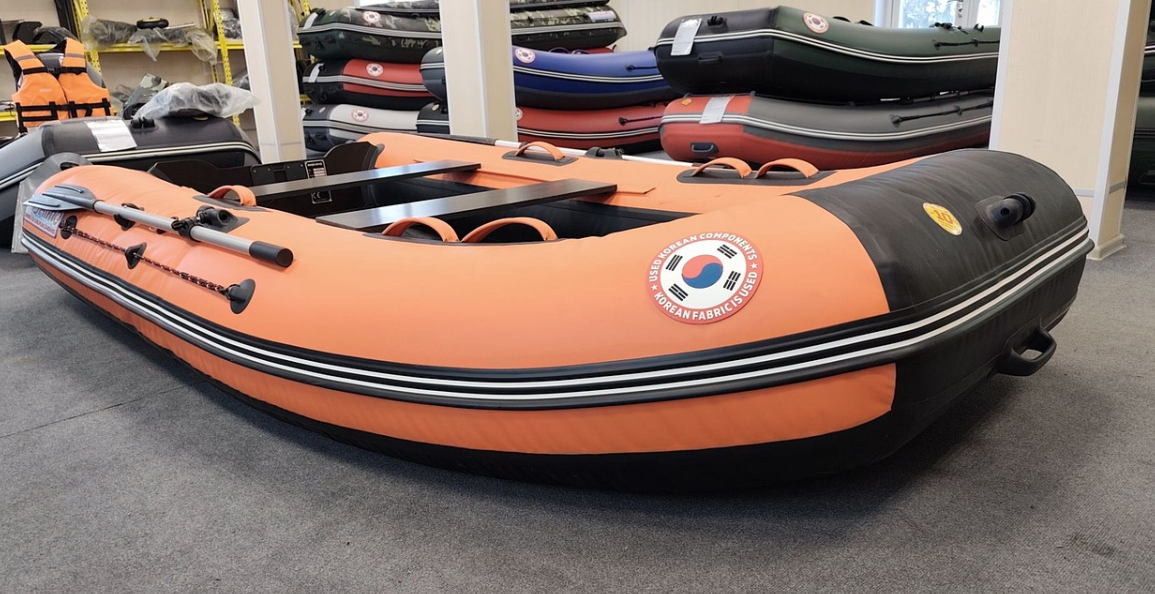 КОМПЛЕКТ ЛОДКА MISHIMO LITE 335 + МОТОР 9,8 Л.С. в Твери