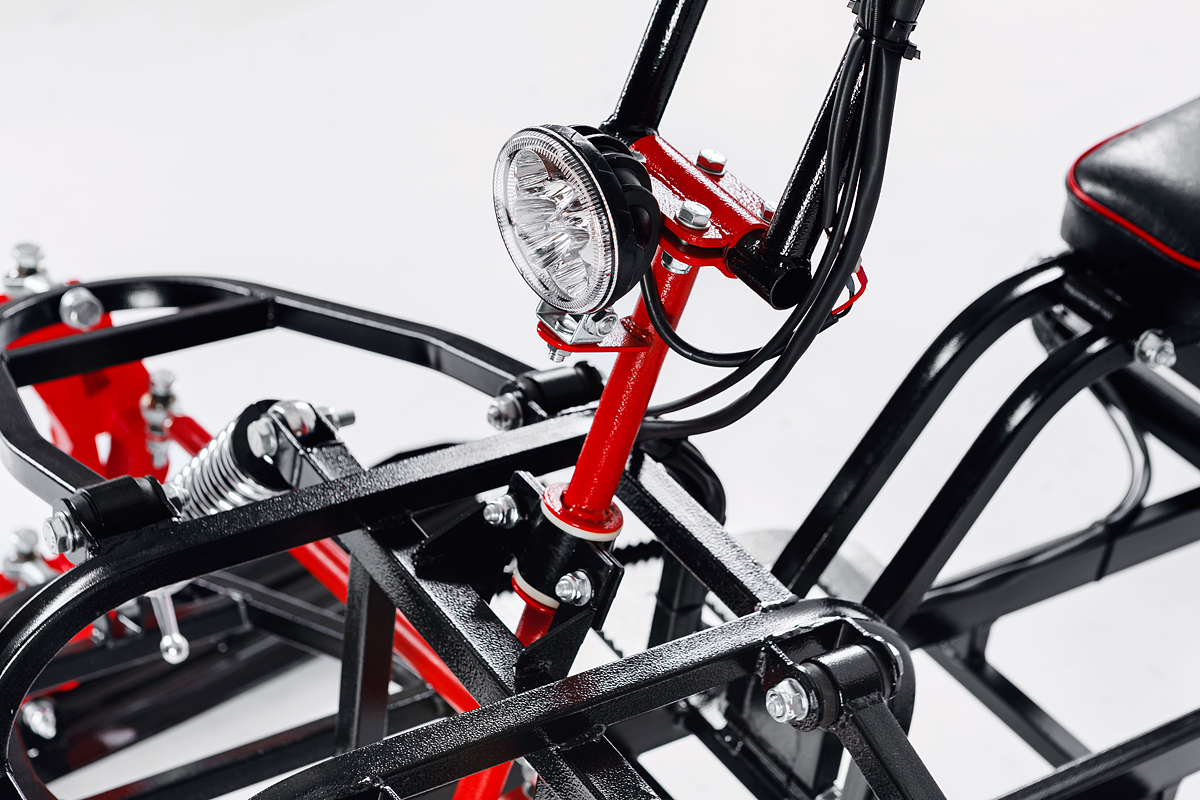 Лыжный модуль IKUDZO с подогревом ручек пластиковые лыжи в Твери