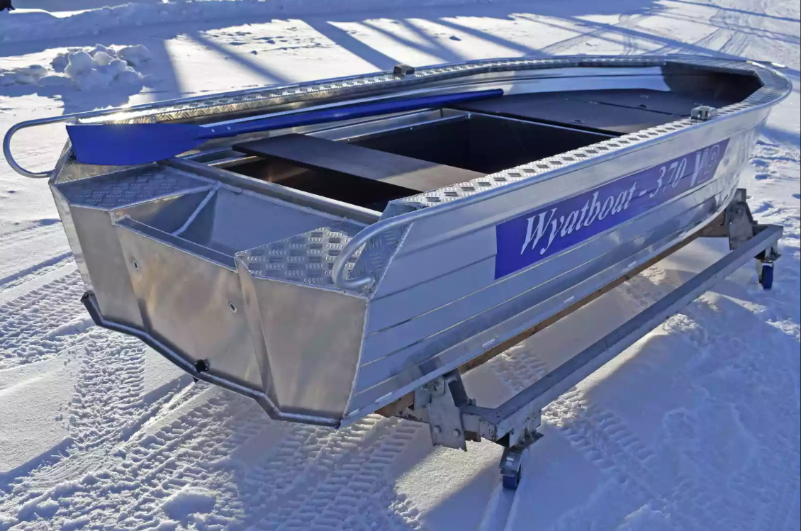 Алюминиевая лодка Wyatboat-370 Р FISH в Твери