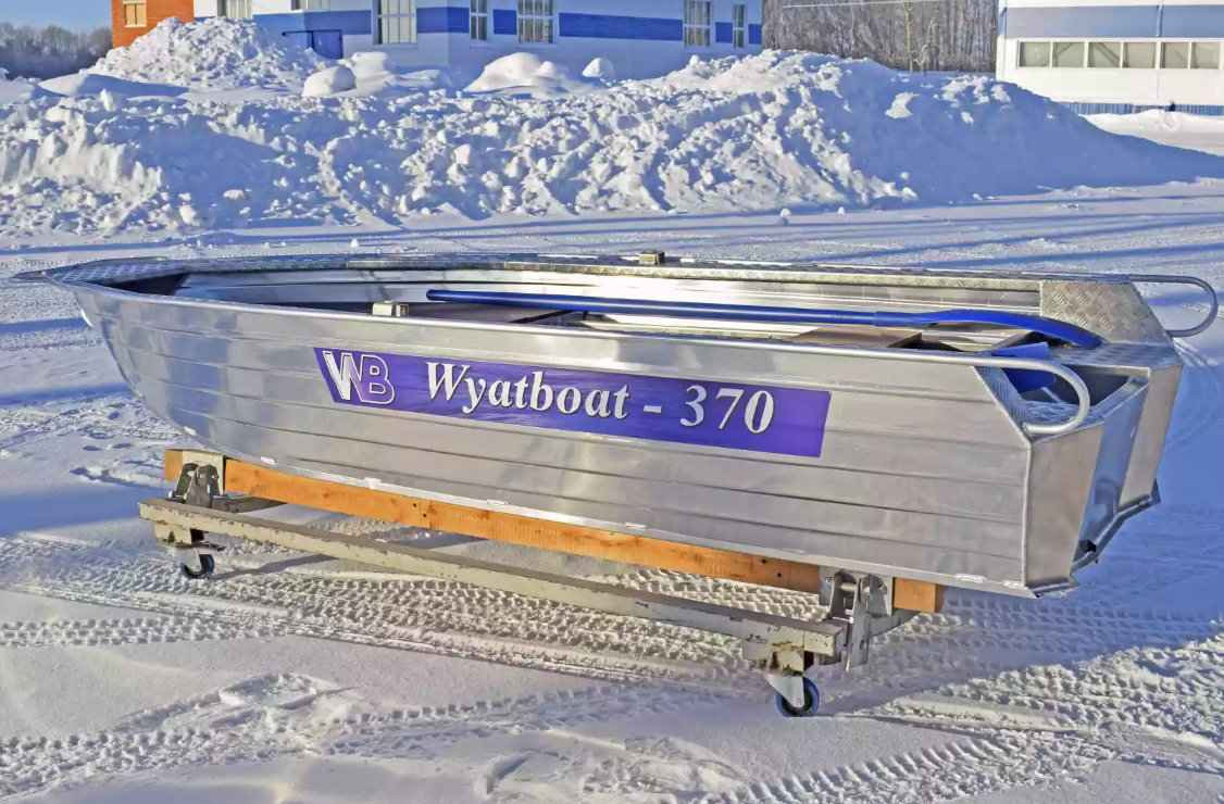 Алюминиевая лодка Wyatboat-370 Р FISH в Твери