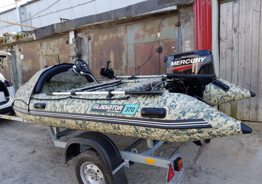 НАДУВНАЯ ЛОДКА GLADIATOR C370AL в Твери