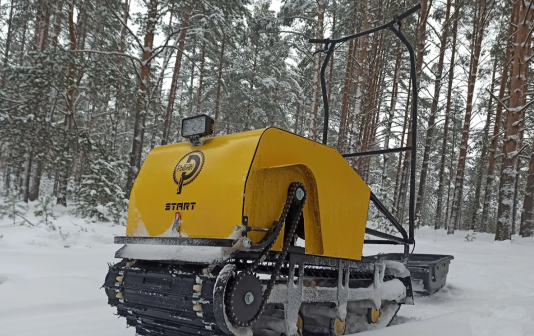 Мотобуксировщик РЫБАК СТАРТ Lifan 15 л.с. (металлический капот) в Твери