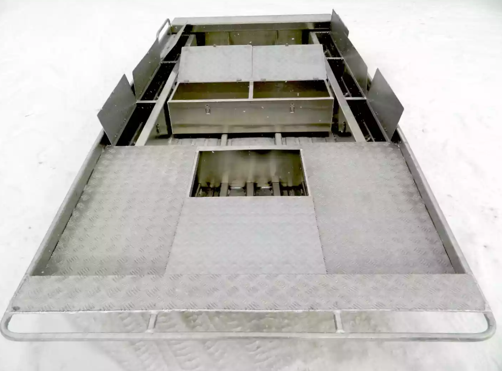 Алюминиевая лодка Wyatboat-390 Jonboat в Твери