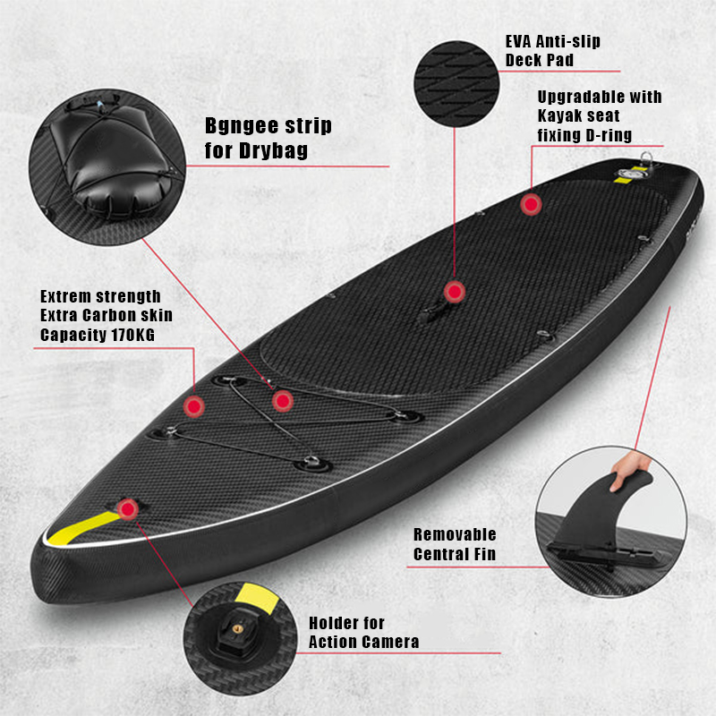 SUP (САП) ДОСКА MISHIMO CARBON DARKSIDE 11’ (335СМ) в Твери
