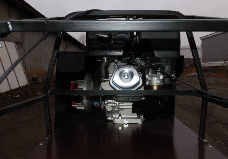 Мотобуксировщик AhtaR Зима 9 л/с с вариатором в Твери