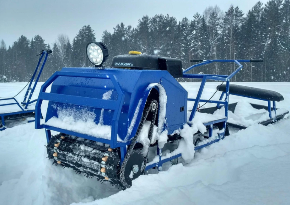 Мотобуксировщик Альбатрос-XLV 9 мини, тележки, 1250 мм в Твери