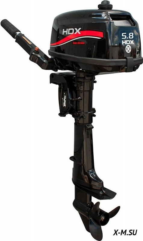 Лодочный мотор 2-х тактный HDX R series T 5,8 BMS в Твери