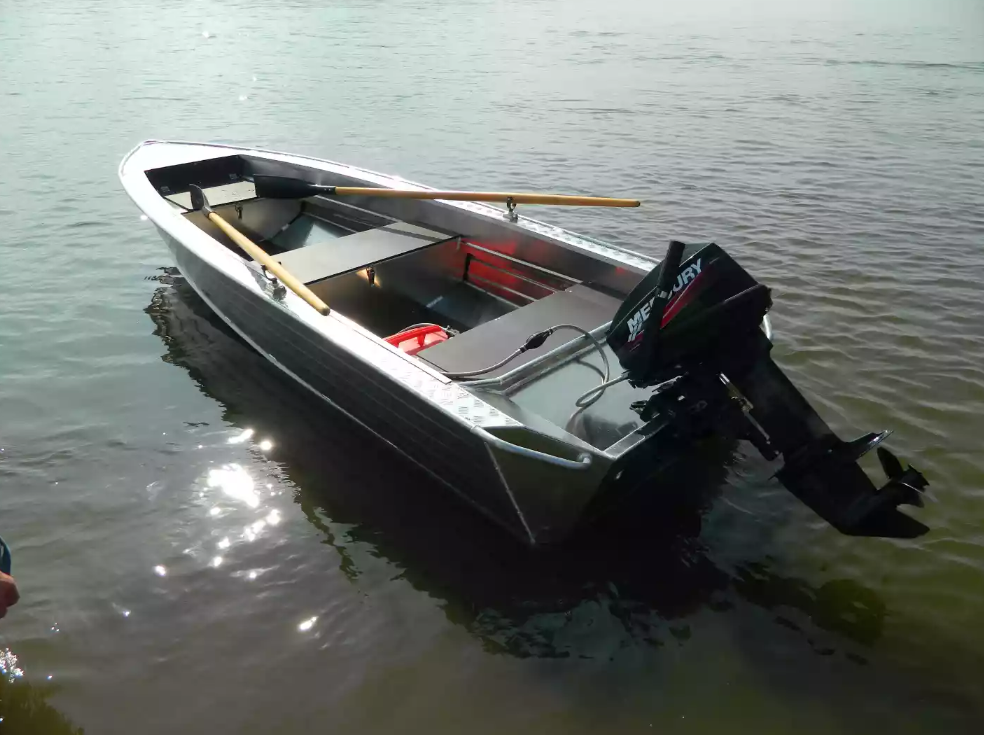 Алюминиевая лодка Wyatboat-390 У в Твери