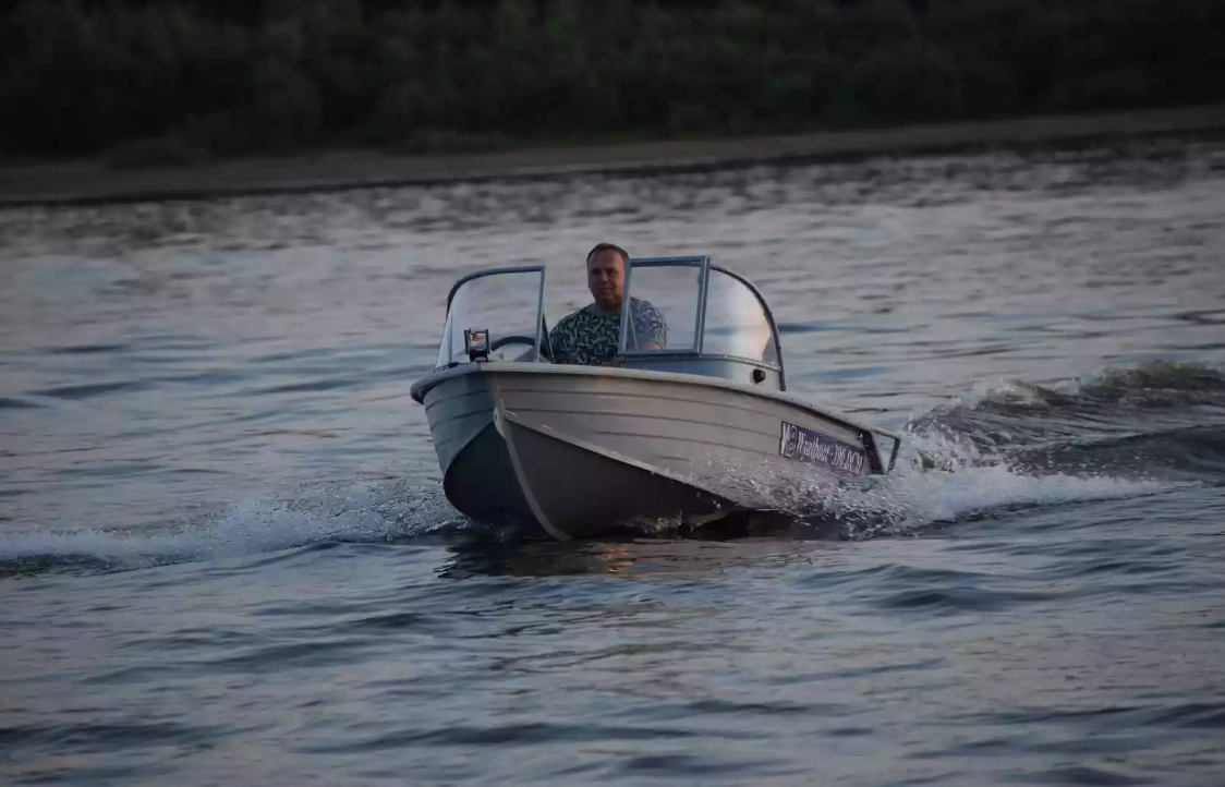 Алюминиевая лодка Wyatboat-390 DCM в Твери