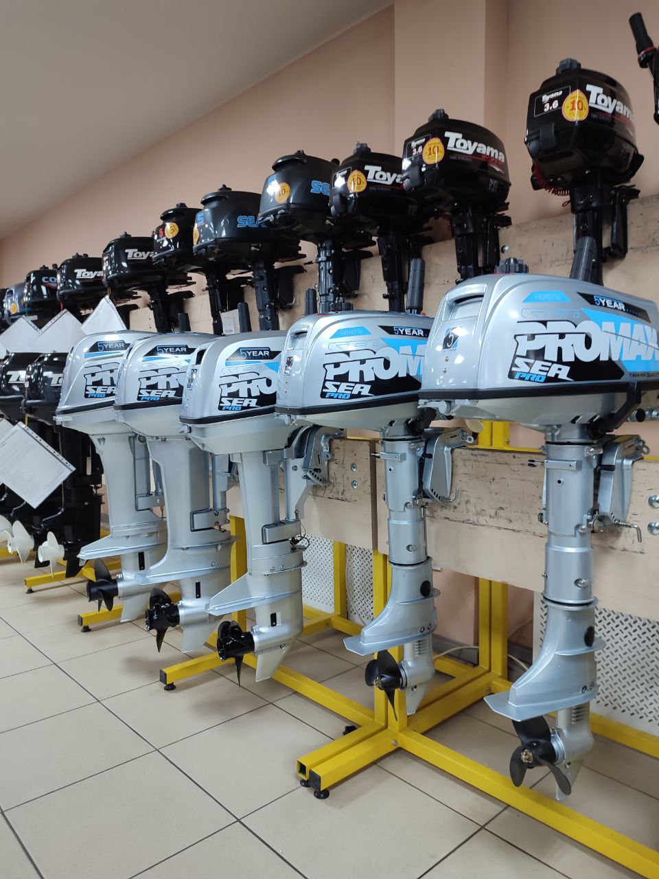 Лодочный мотор PROMAX SP5FHS (внешний бак 12 л) в Твери