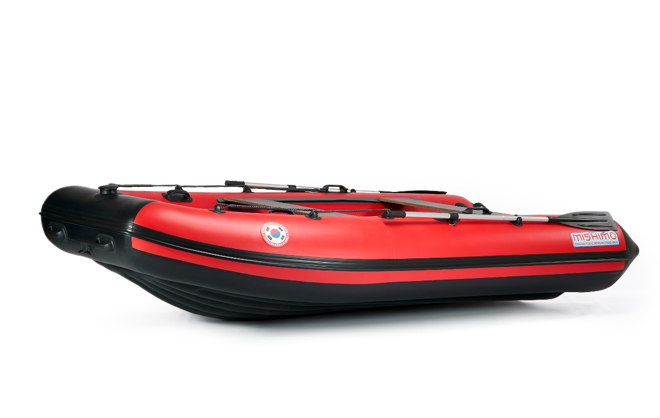 КОМПЛЕКТ ЛОДКА MISHIMO RAPID 360 PRO + ЛОДОЧНЫЙ МОТОР MARLIN PROLINE MP 9.9 (15) AMHS в Твери