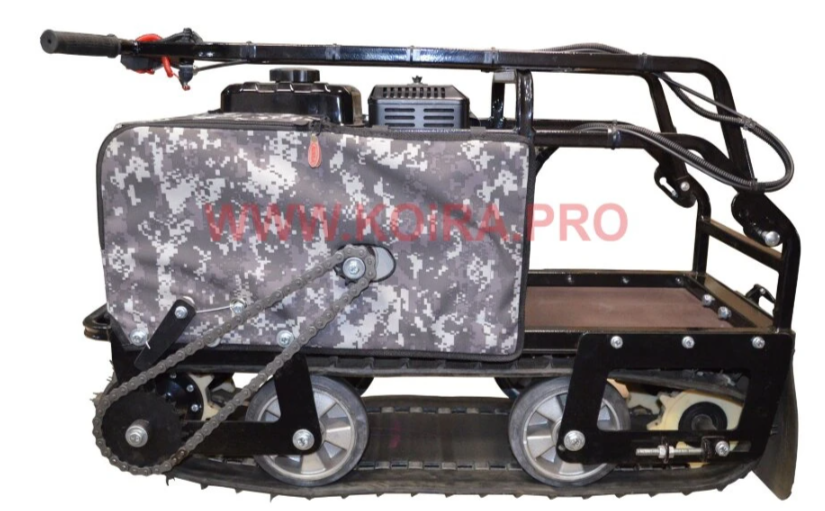 Мини мотобуксировщик КОЙРА "Вжик" (107 см) 7 л/с с ручным стартером в Твери