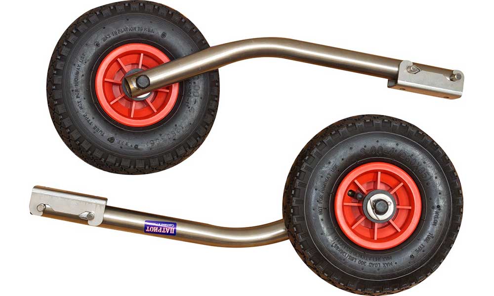 Транцевые колеса модульные удлиненные из нержавеющей стали в Твери