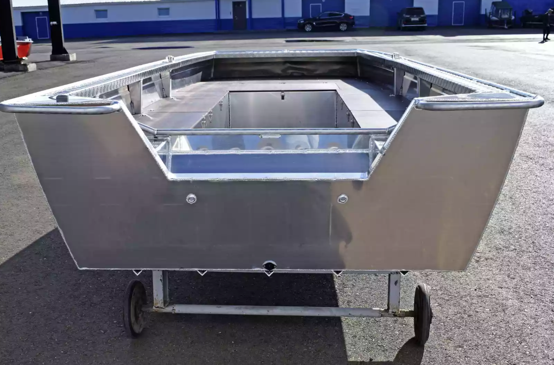 Алюминиевая лодка Wyatboat-490 Jonboat в Твери