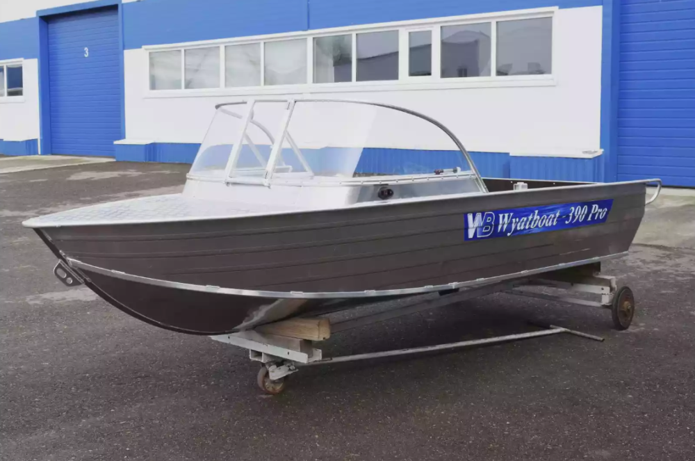 Алюминиевая лодка Wyatboat-390 Pro в Твери