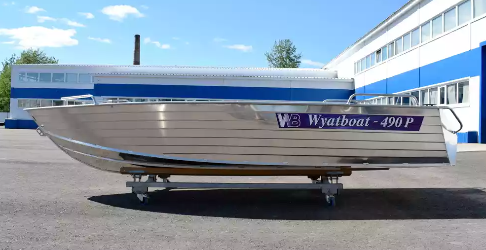 Алюминиевая лодка Wyatboat-490 P в Твери