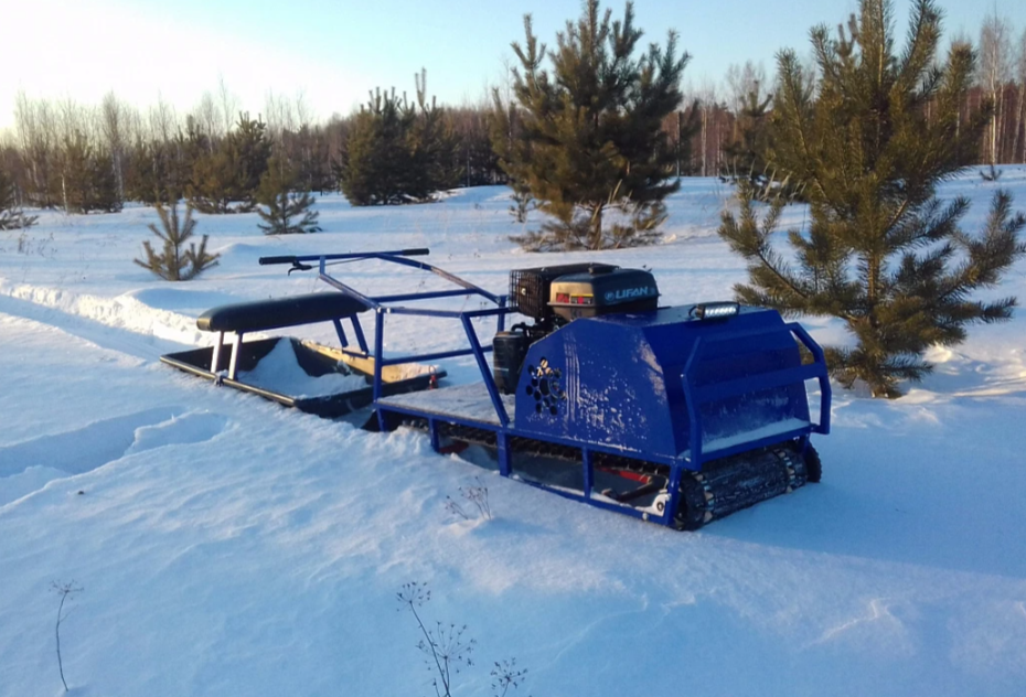 Мотобуксировщик Альбатрос-XLV 9 мини, тележки, 1250 мм в Твери