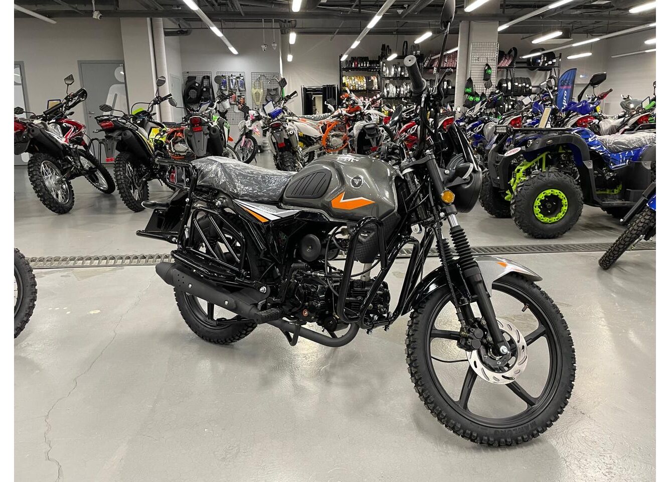 Мопед VMC NOVA 49сс (125сс) Led Full, дисковый тормоз, RKB RATO с баланс. валом, сигнализация в Твери