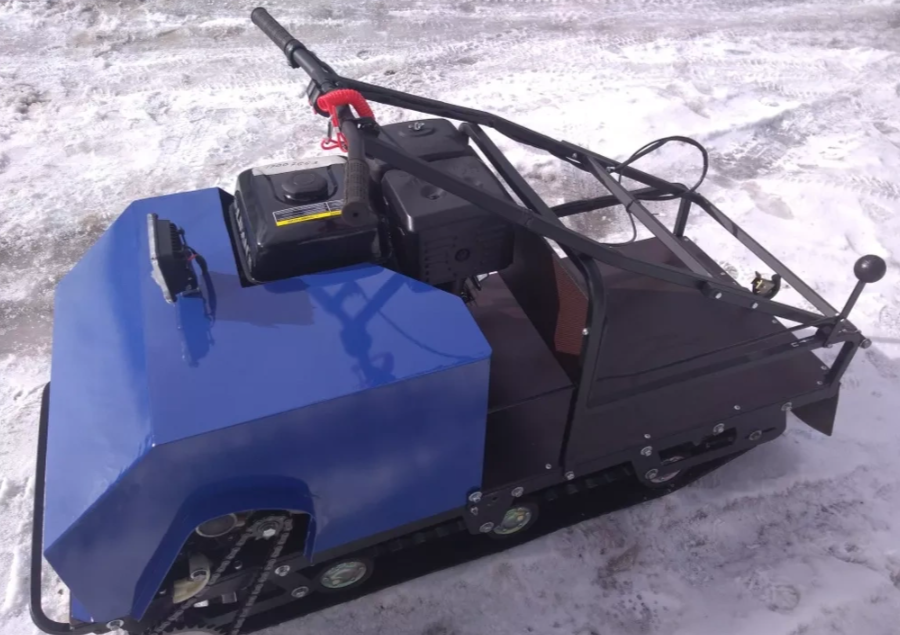 Мотобуксировщик AhtaR ЗИМА с реверсом (задний ход) в Твери