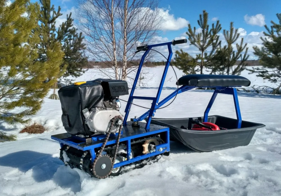 Мини-мотобуксировщик Альбатрос-М без фары в Твери