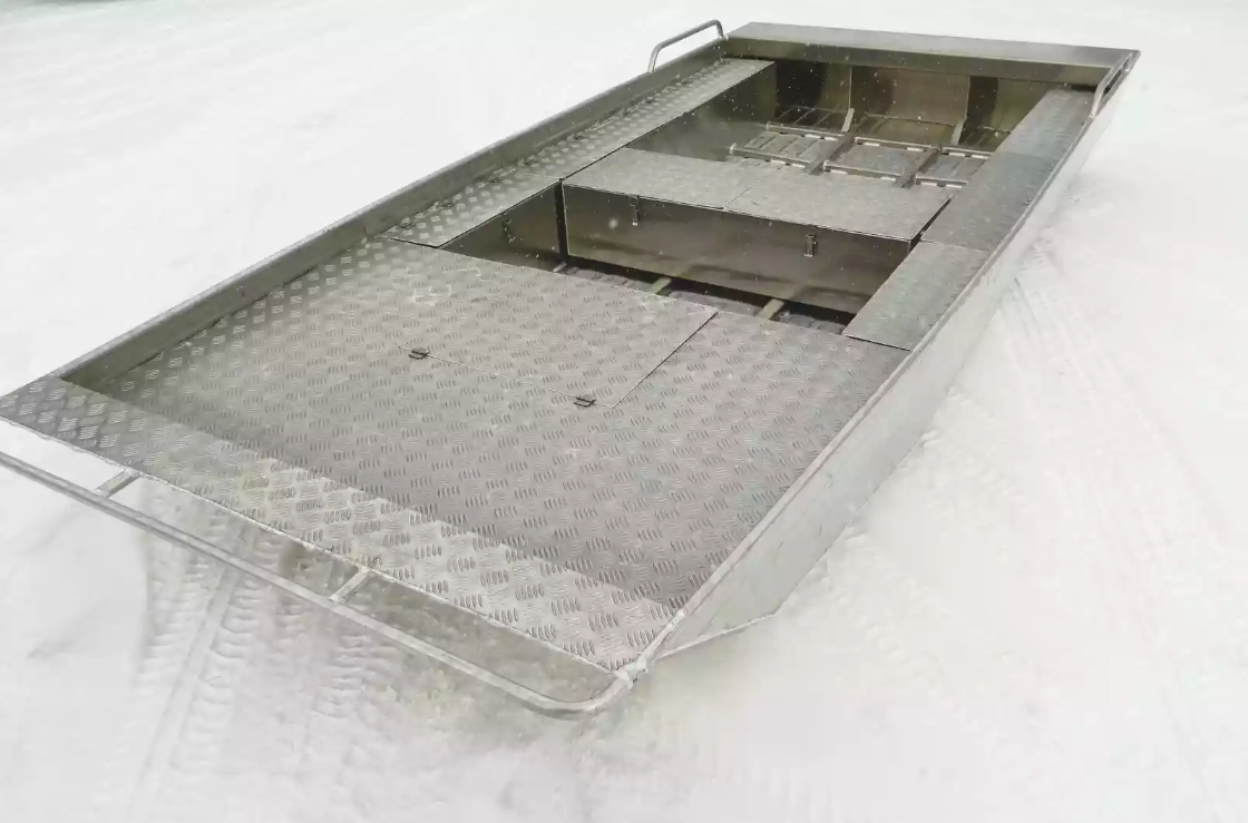 Алюминиевая лодка Wyatboat-390 Jonboat в Твери