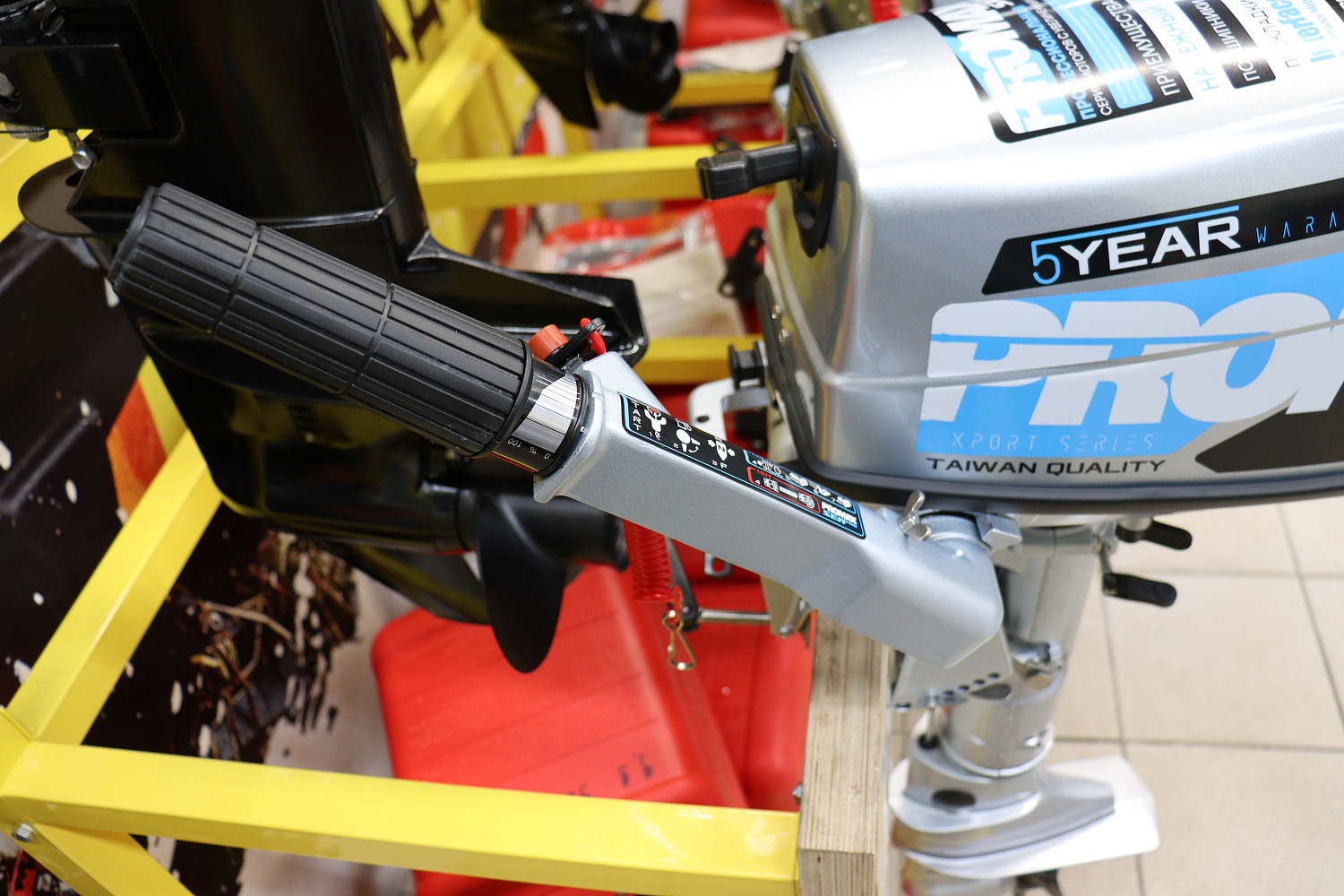 Лодочный мотор PROMAX SP5FHS (внешний бак 12 л) в Твери