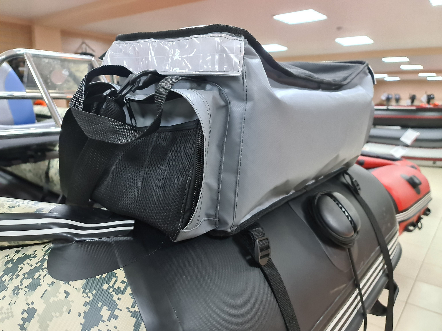 СУМКА ЛЮКС НА БАЛЛОН ДЛЯ ЛОДОК ПВХ 50Х25Х25 СМ в Твери