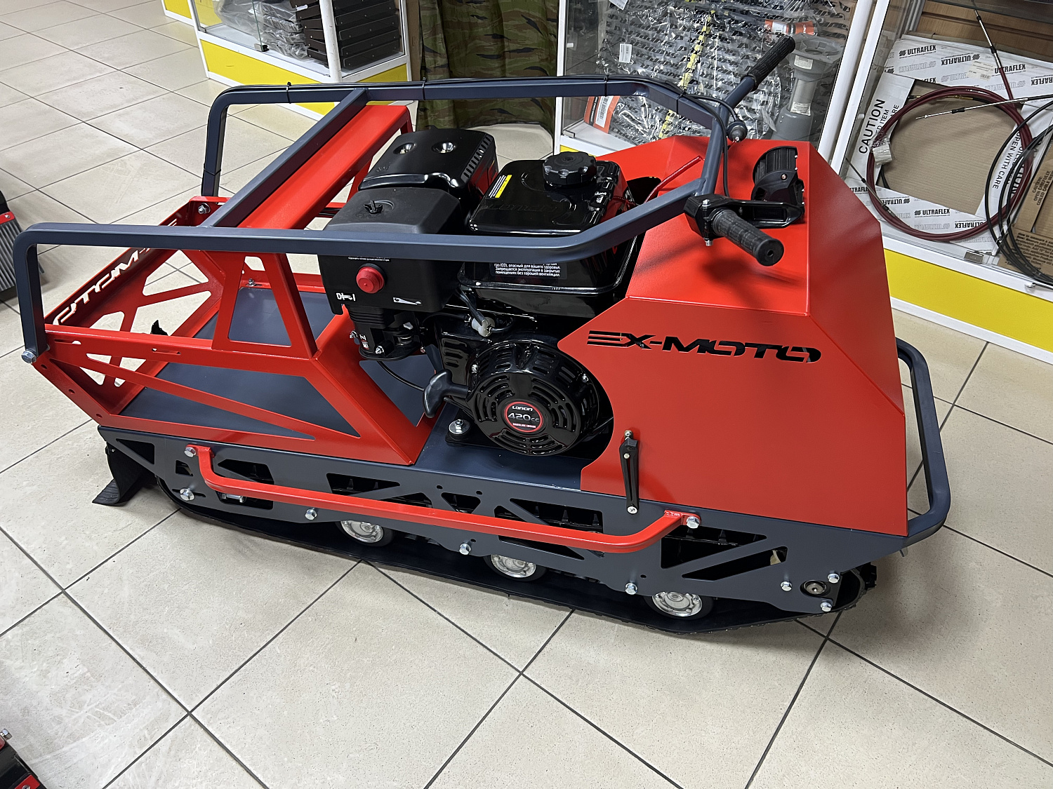 Мотобуксировщик EX-MOTO SNOWDOG S500 15л.с в Твери