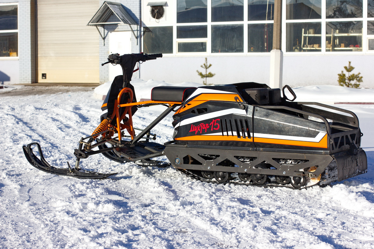 Мотобуксировщик IRBIS Мухтар 15 с лыжным модулем в комплекте в Твери