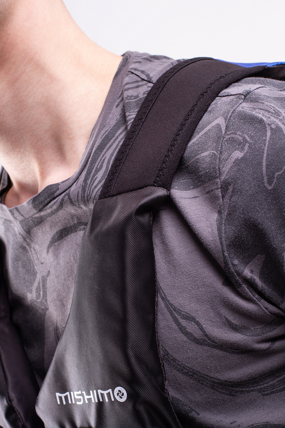 Жилет спасательный MISHIMO PRO Премиум качества Черно-синий в Твери