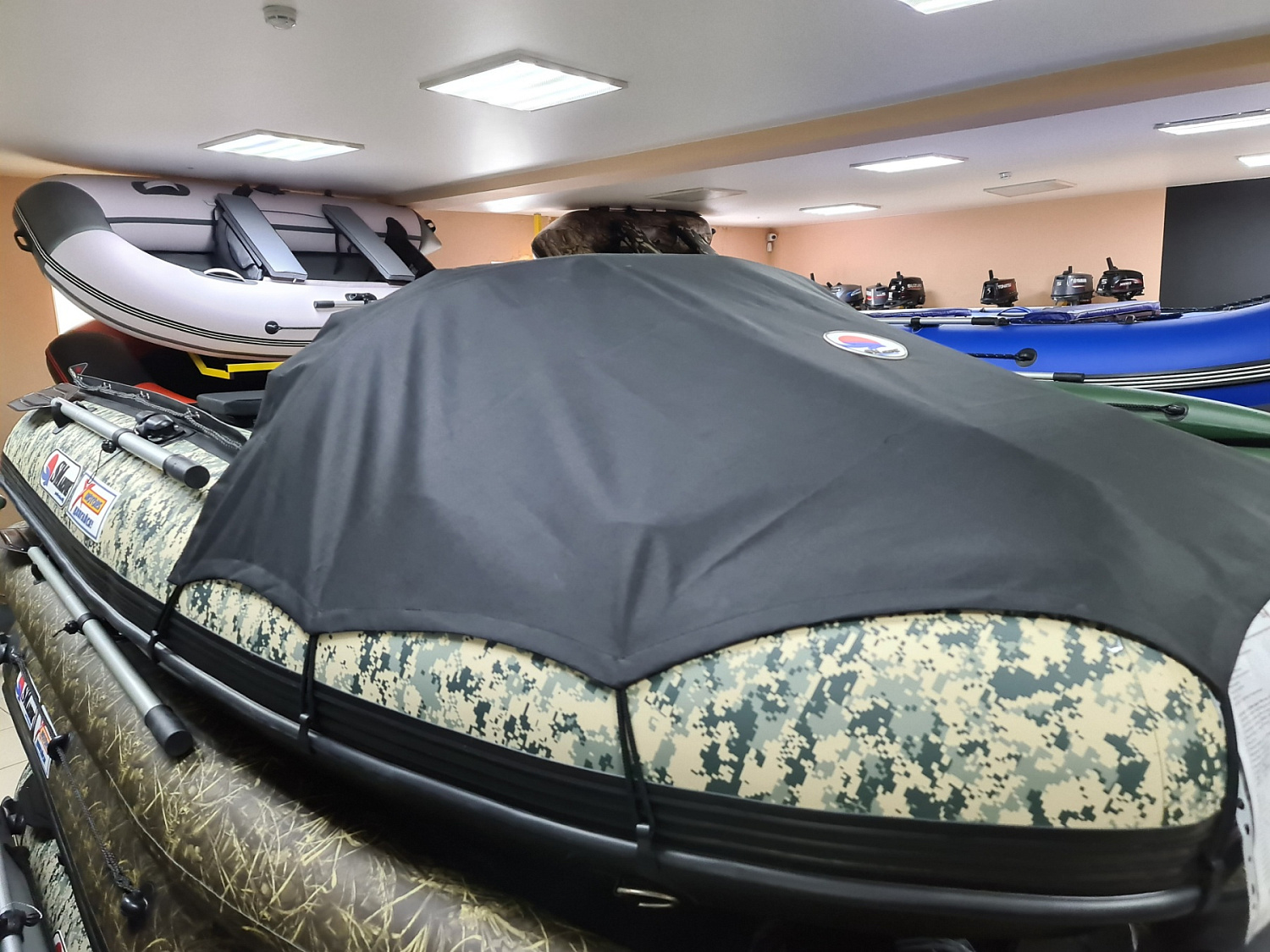 КОМПЛЕКТ НОСОВОГО ТЕНТА К ЛОДКЕ SMARINE SDP MAX 360 ЧЕРНЫЙ в Твери