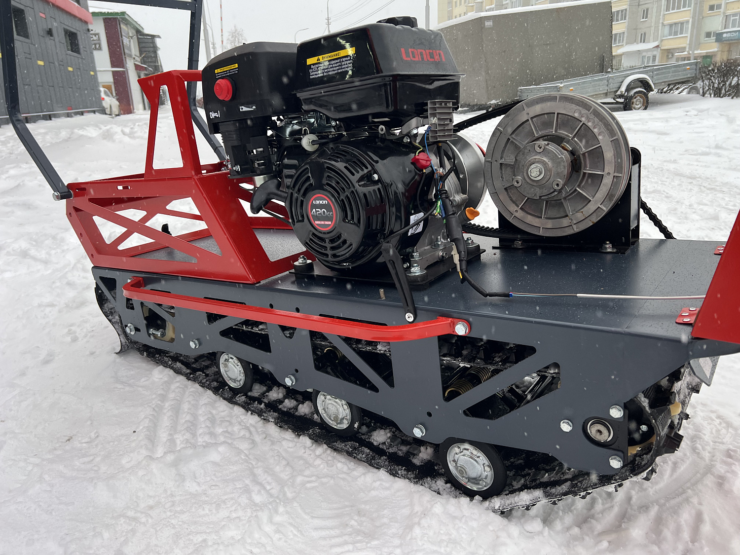 Мотобуксировщик EX-MOTO SNOWDOG S500 15л.с в Твери