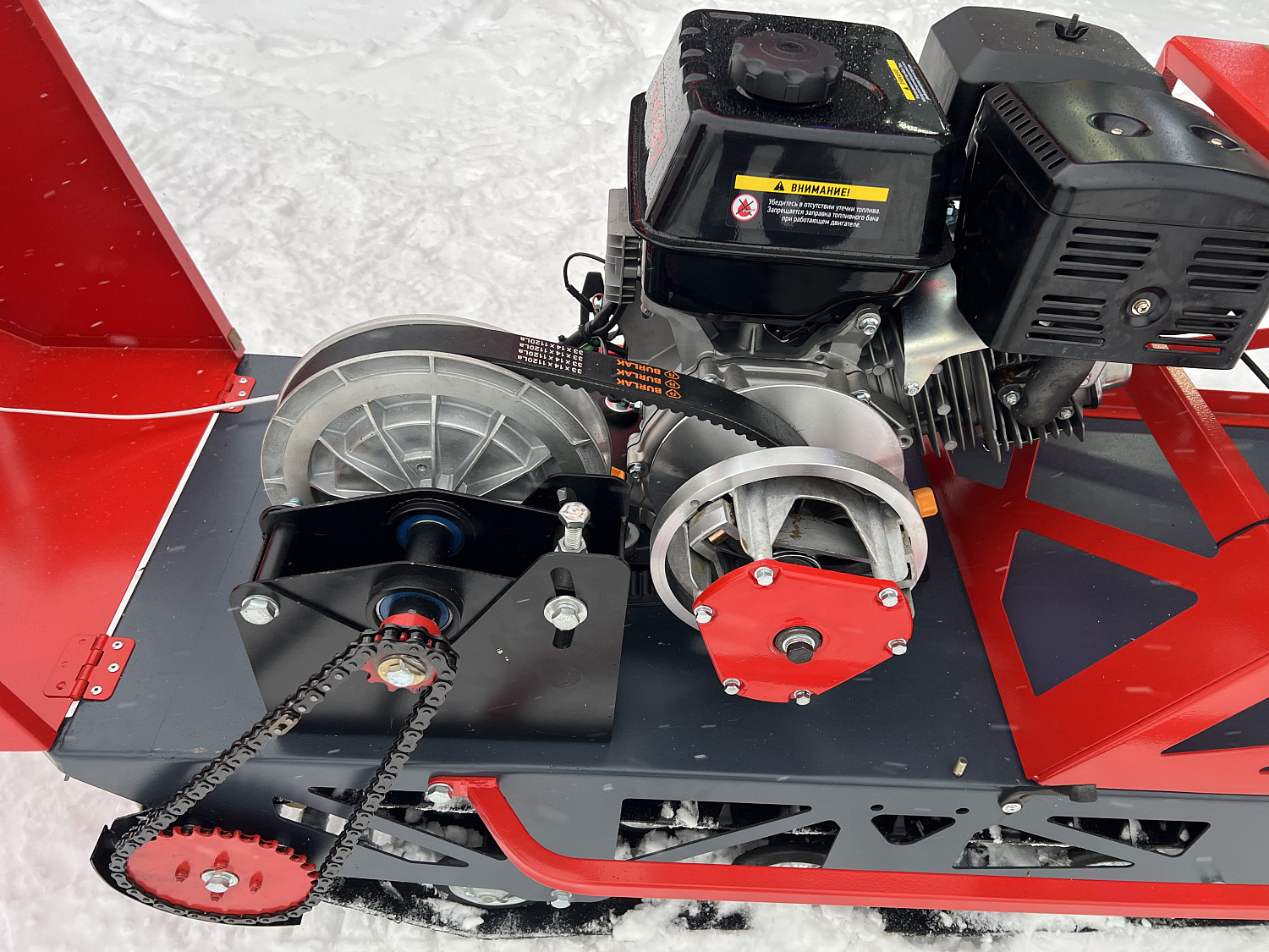 Мотобуксировщик EX-MOTO SNOWDOG S500 15л.с в Твери