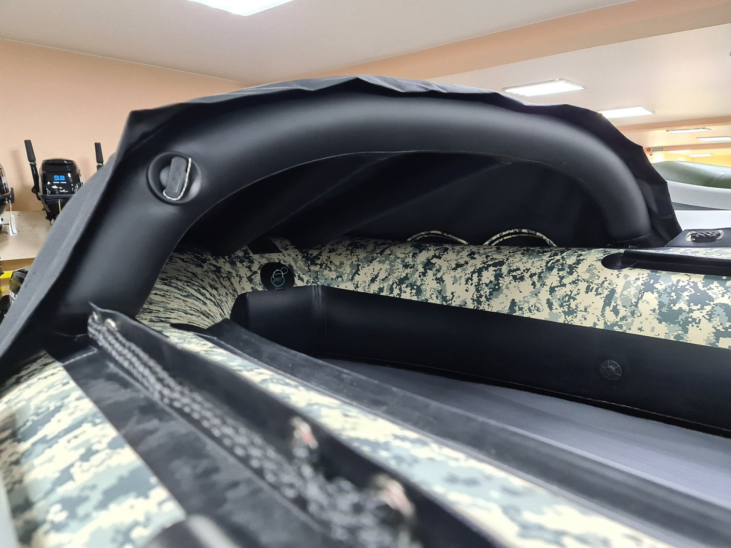 КОМПЛЕКТ НОСОВОГО ТЕНТА К ЛОДКЕ SMARINE SDP MAX 360 ЧЕРНЫЙ в Твери