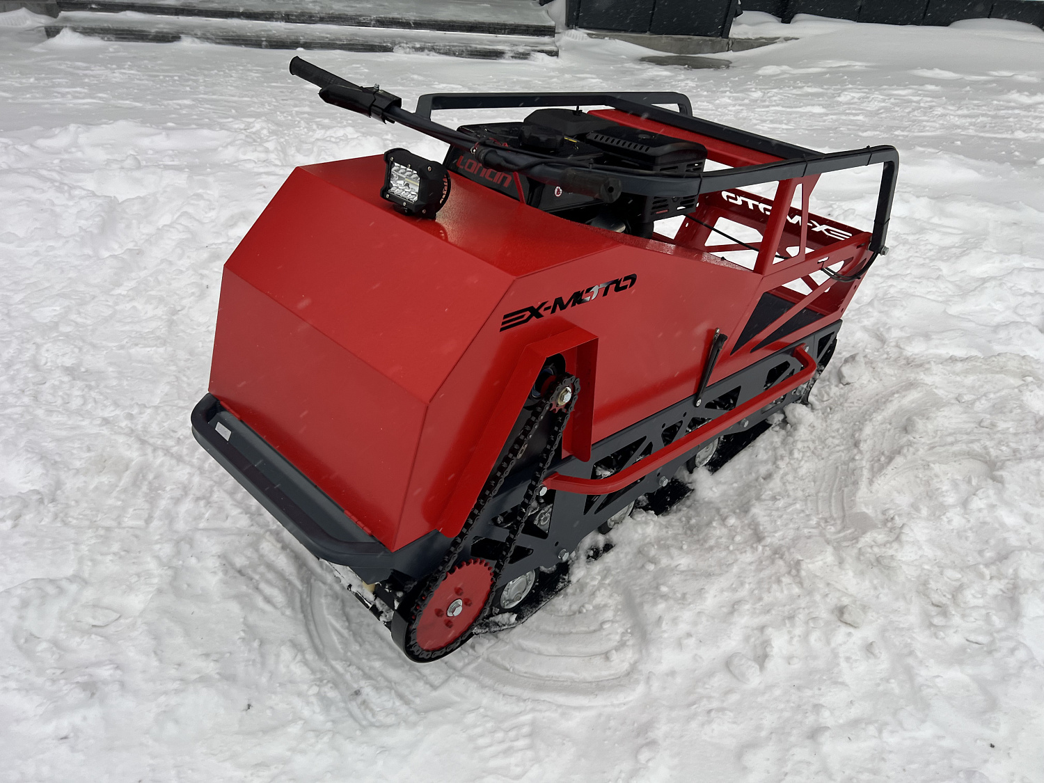 Мотобуксировщик EX-MOTO SNOWDOG S500 15л.с в Твери