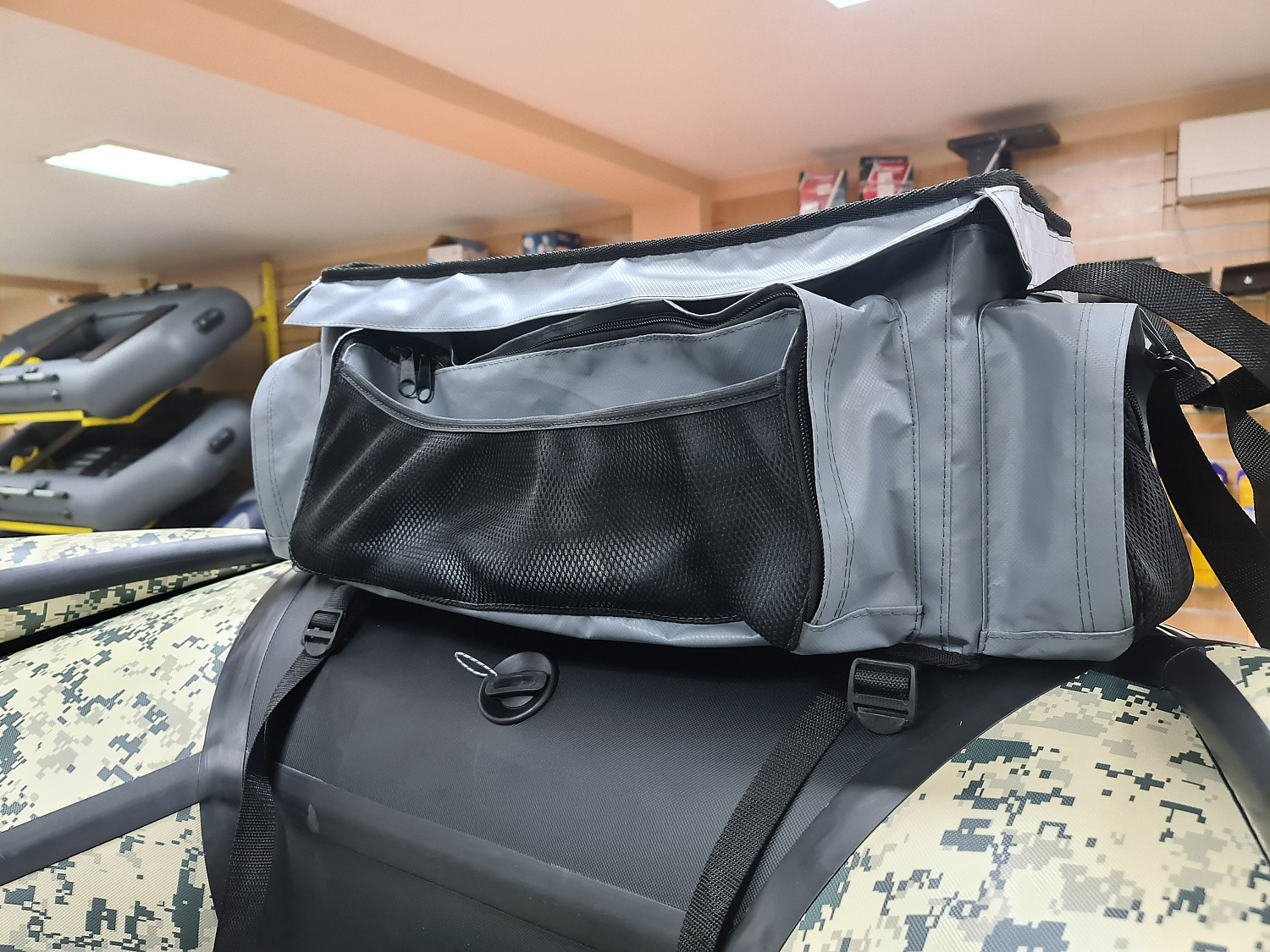 СУМКА ЛЮКС НА БАЛЛОН ДЛЯ ЛОДОК ПВХ 50Х25Х25 СМ в Твери