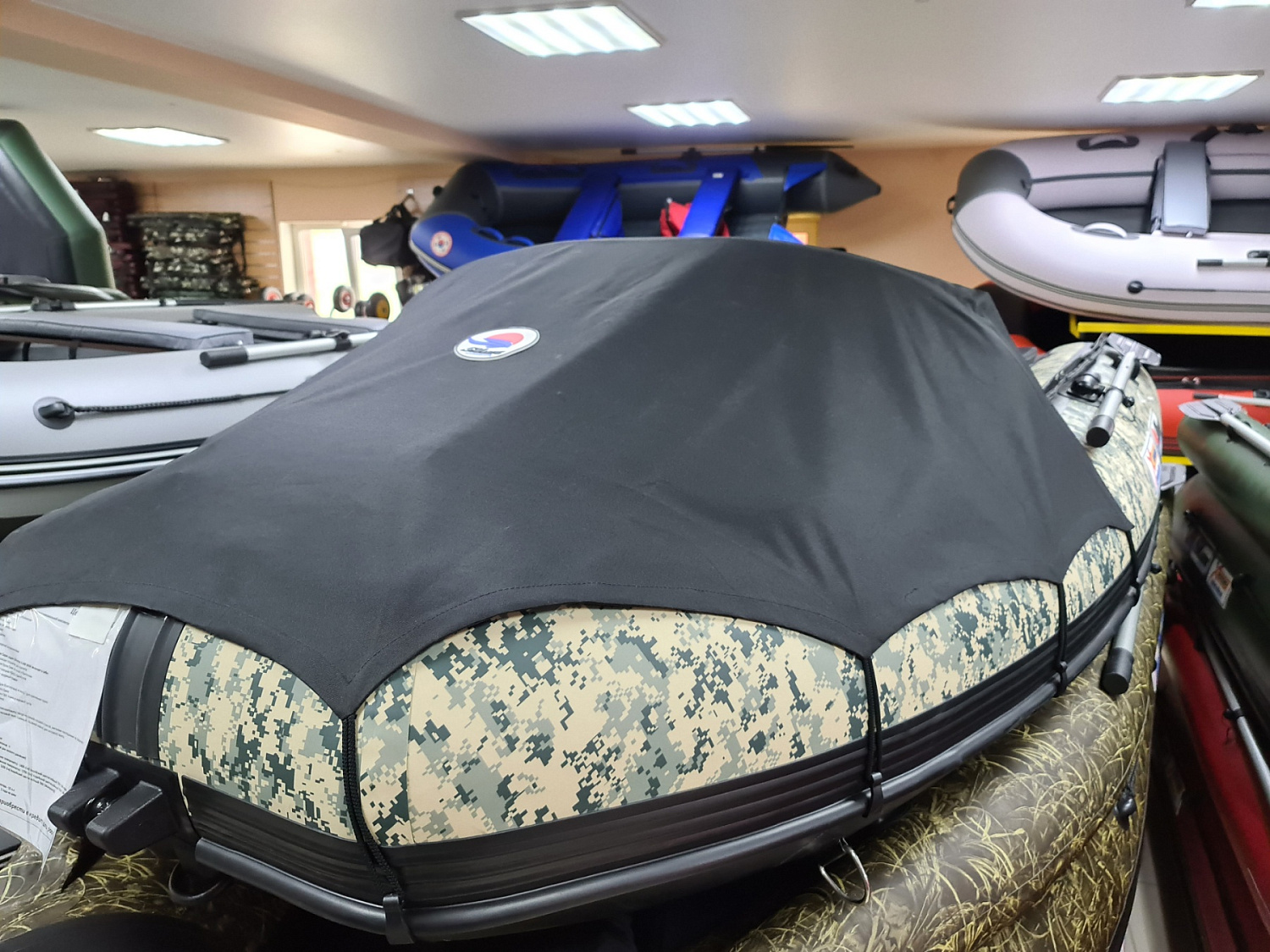 КОМПЛЕКТ НОСОВОГО ТЕНТА К ЛОДКЕ SMARINE SDP MAX 360 ЧЕРНЫЙ в Твери