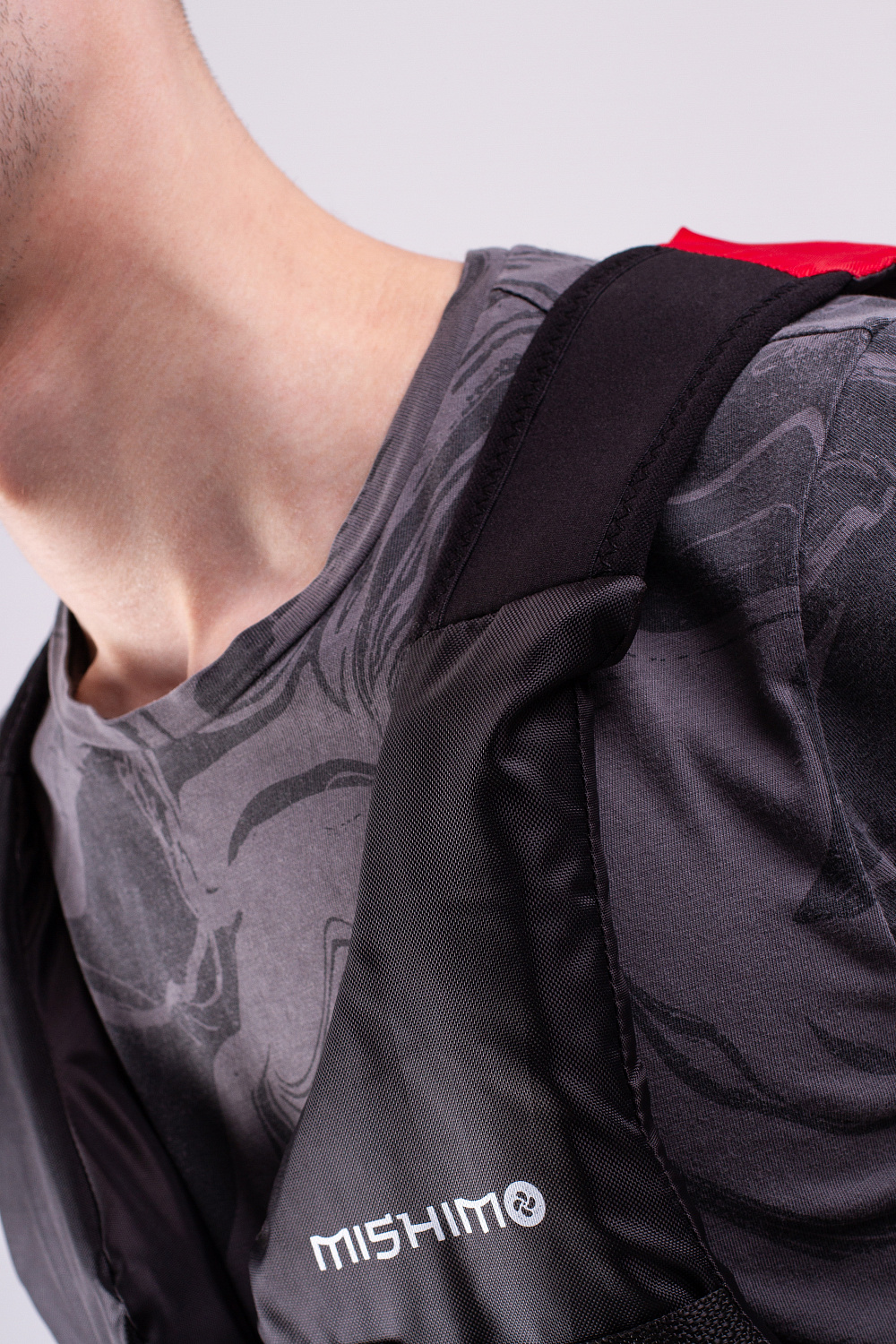 Жилет спасательный MISHIMO PRO Премиум качества Черно-красный в Твери